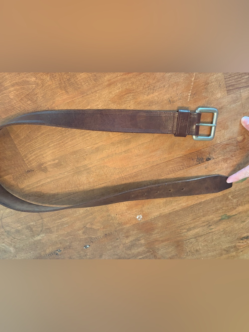 Vintage Calvin Klein Leather Belt L